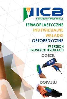 Zdjęcie przedstawiające indywidualne wkładki ortopedyczne ICB