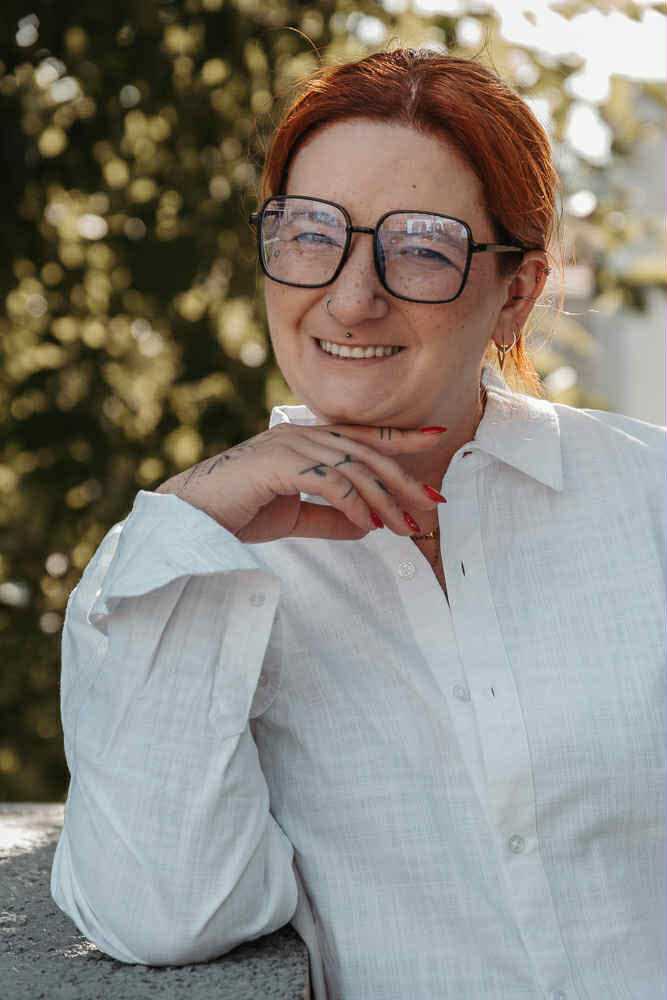 Fotografia przedstawiająca pracowniczkę