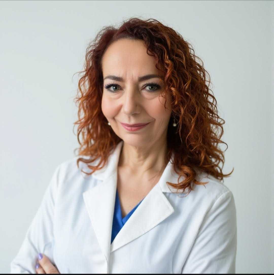 Fotografia przedstawiająca właścicielkę gabinetu